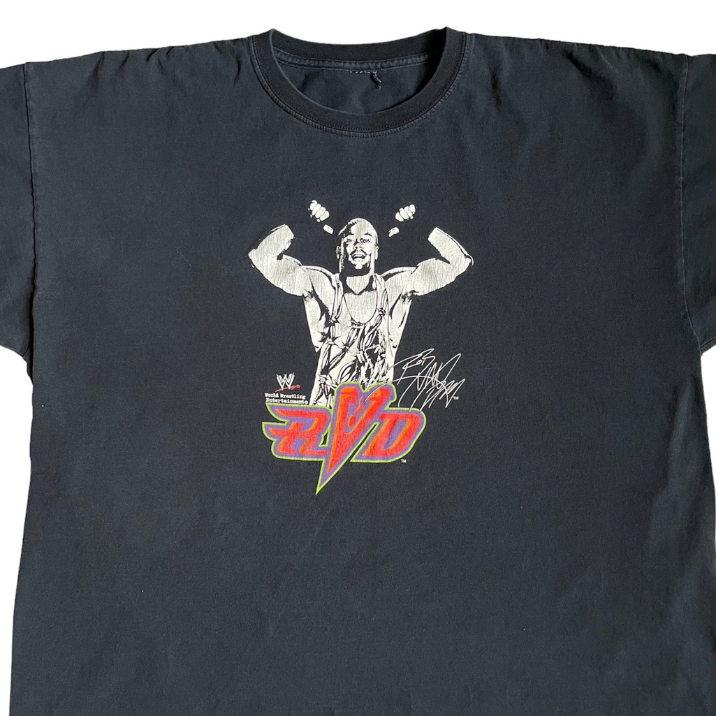 Vintage Wwe Rvd Rob Van Dam World Wrestling Entertainment Y2k Graphic Tee Shirt